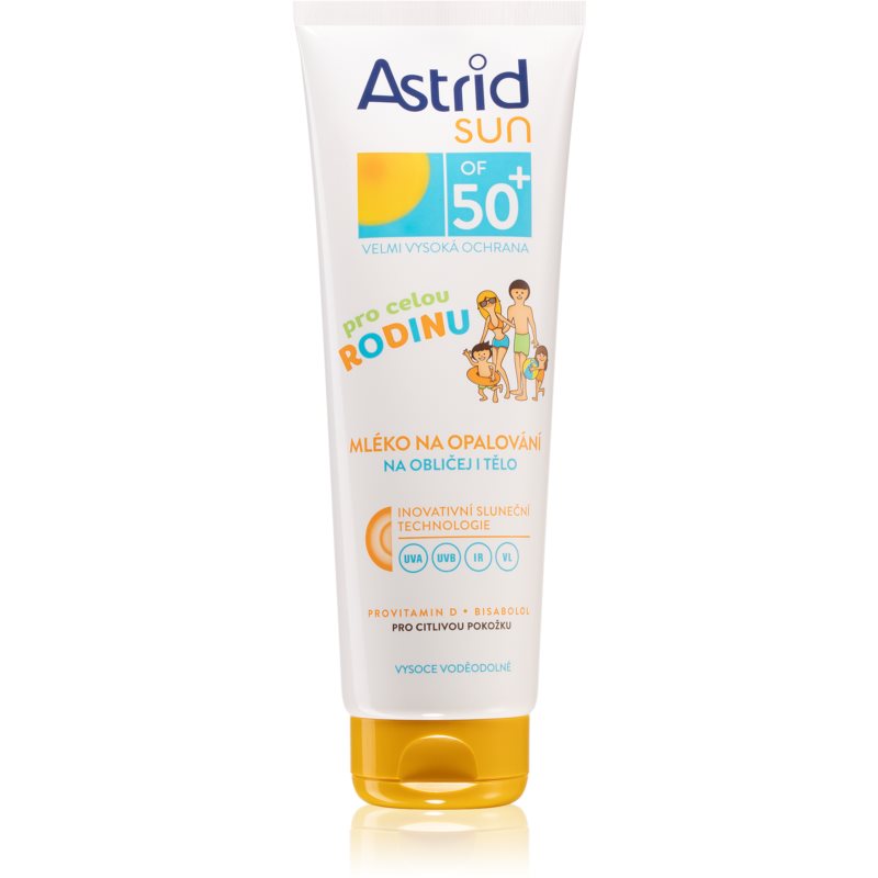 Astrid Sun mléko na opalování SPF 50+ 250 ml