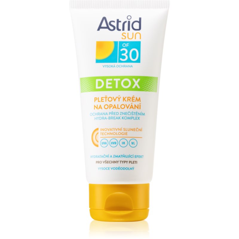 Astrid Sun pleťový krém na opalování s detoxikačním účinkem SPF 30 50 ml Image