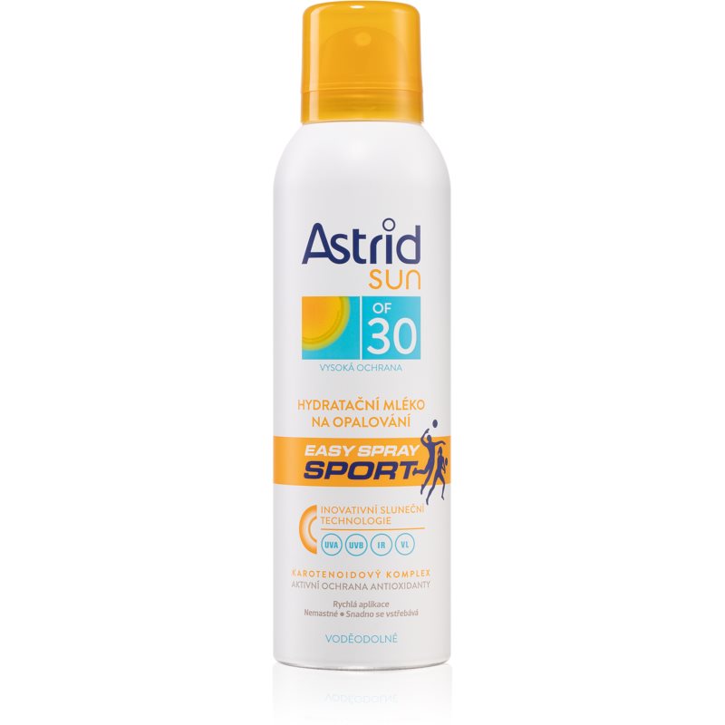 Astrid Sun Sport hydratační mléko na opalování ve spreji SPF 30 150 ml Image