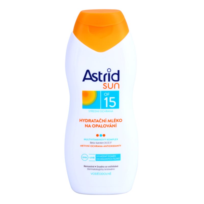 Astrid Sun leite after sun hidratante  SPF 15 200 ml