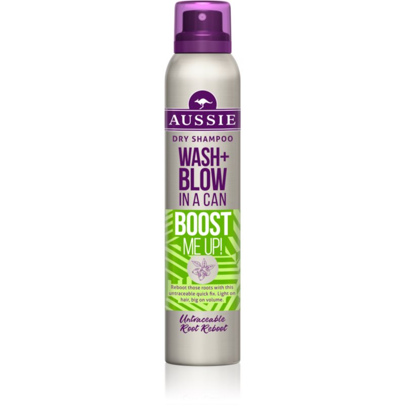 Aussie Boost Me Up! suchý šampon pro jemné a zplihlé vlasy 180 ml