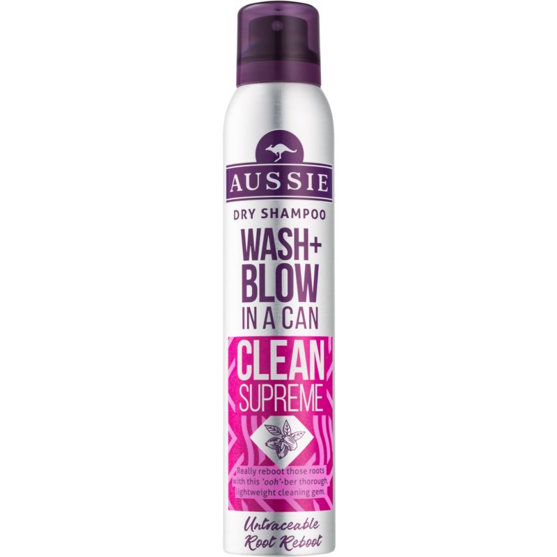 Aussie Wash+ Blow Clean Supreme suchý šampon 180 ml Image
