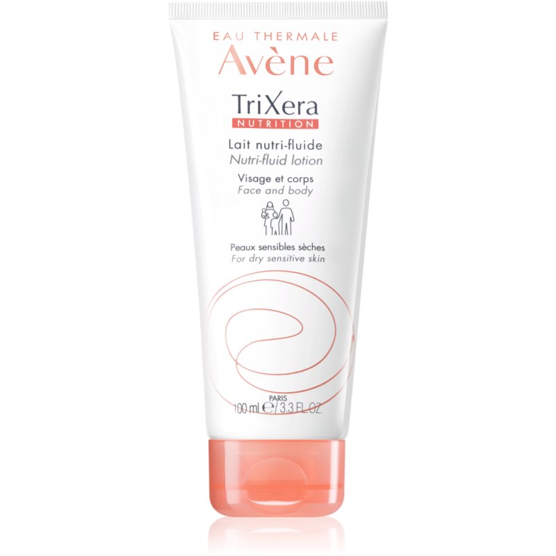 Avène TriXera Nutrition intenzivno hranilni fluid-mleko za obraz in telo za suho in občutljivo kožo 200 ml