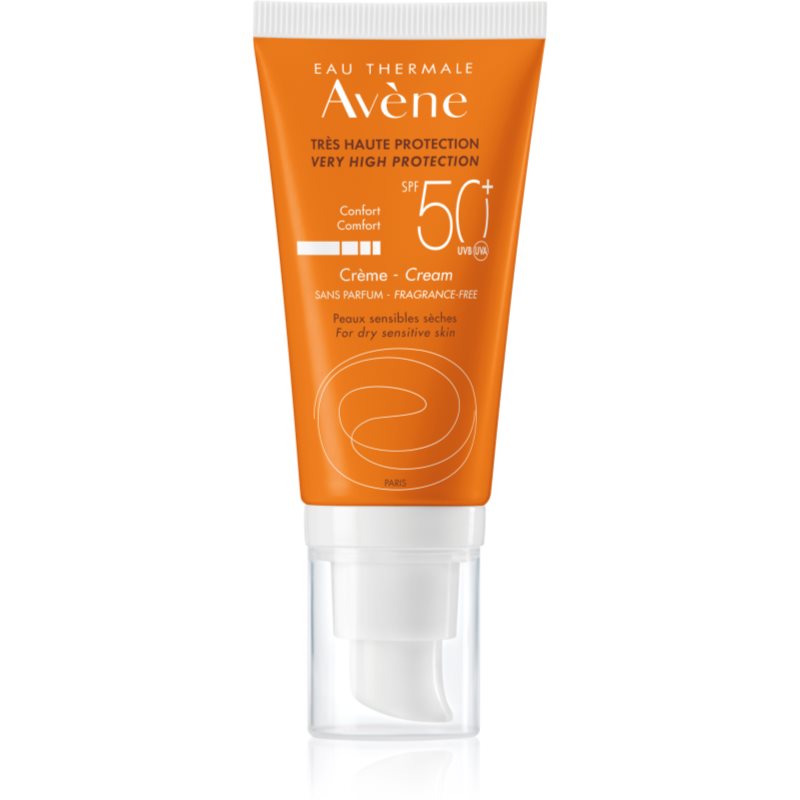 Avène Sun Sensitive crema protectora SPF 50+ 50 ml