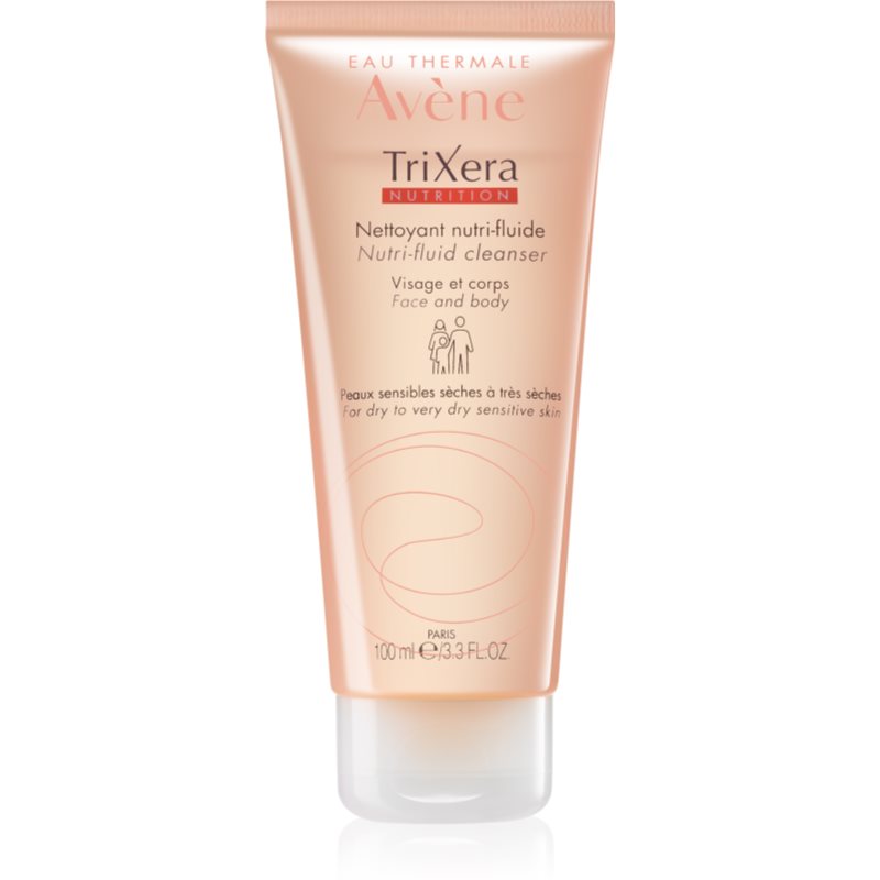 Avène TriXera Nutrition čisticí gel na obličej a tělo 100 ml Image