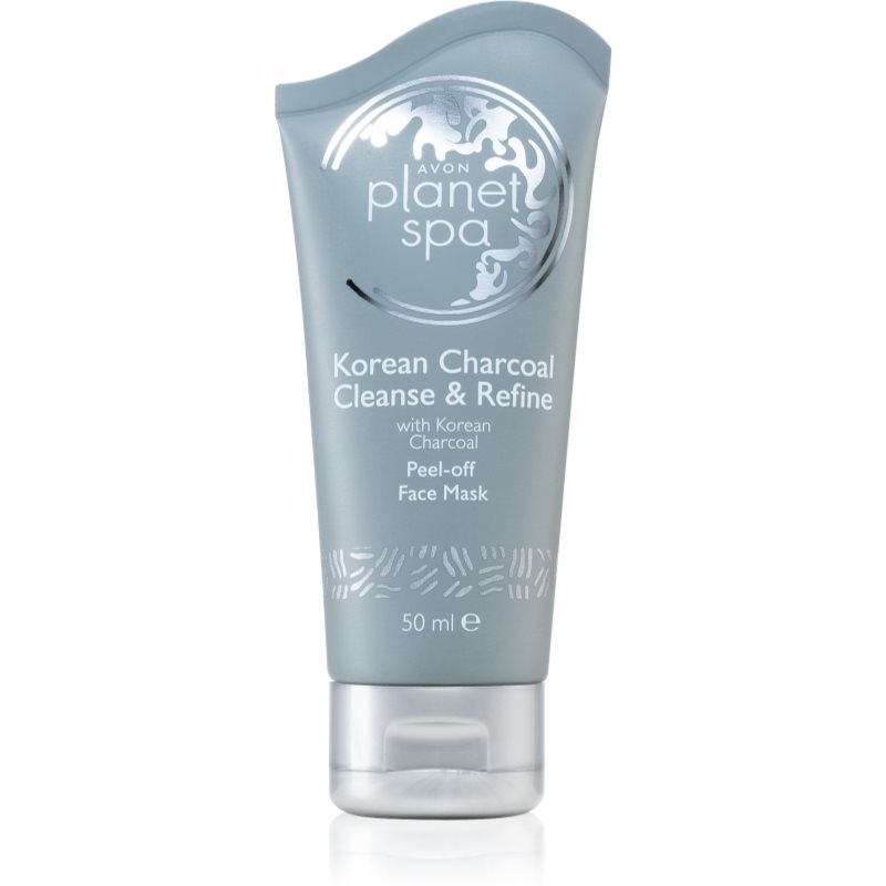 Avon Planet Spa Korean Charcoal Cleanse & Refine slupovací pleťová maska s aktivním uhlím 50 ml Image