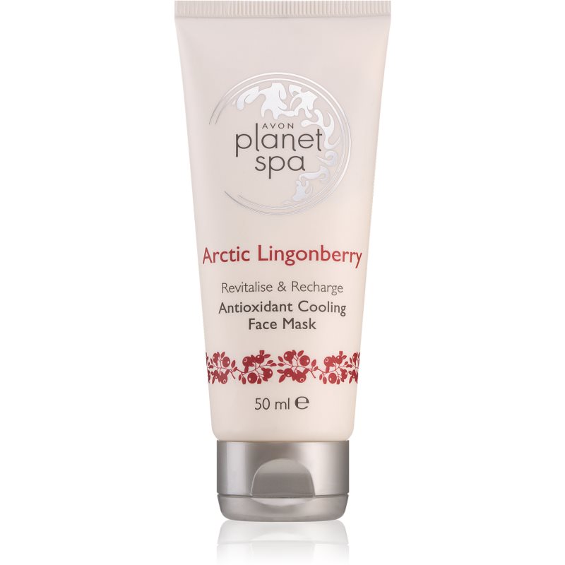 Avon Planet Spa Arctic Lingonberry antioxidační chladivá maska na obličej 50 ml Image