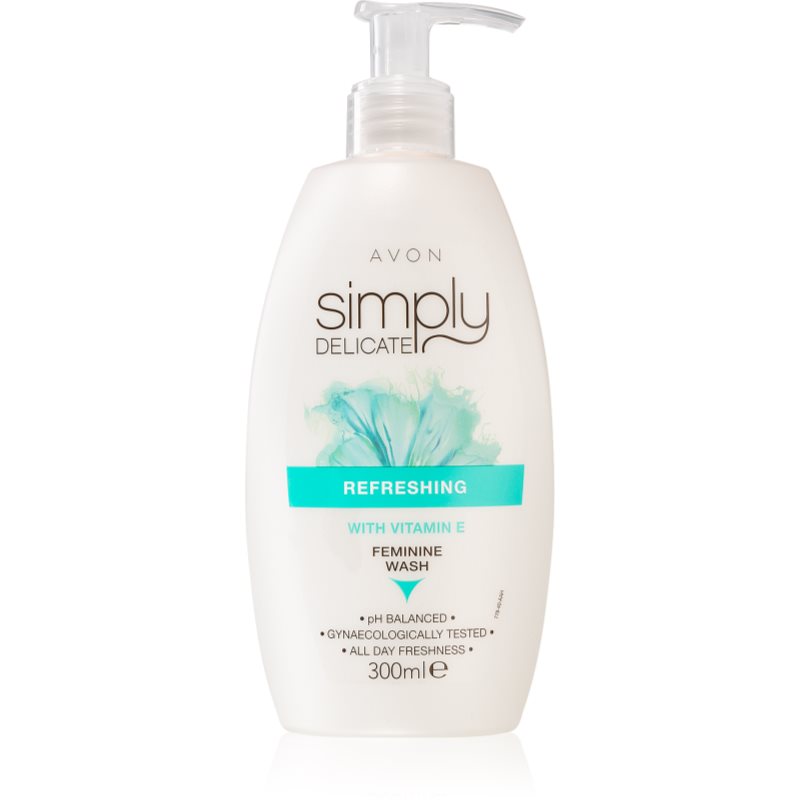 Avon Simply Delicate osvěžující gel na intimní hygienu 300 ml