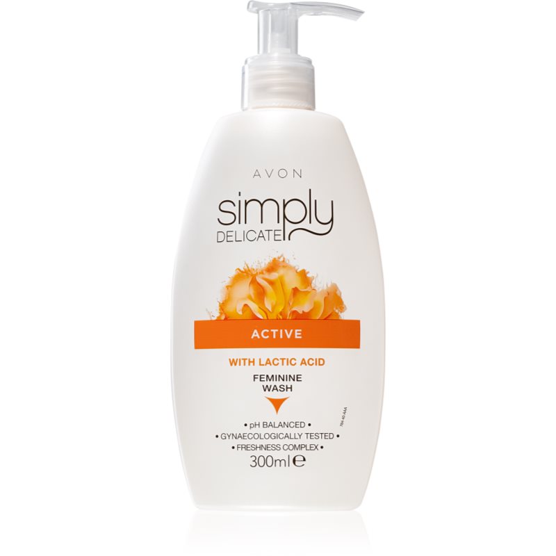 Avon Simply Delicate dámský sprchový gel pro intimní hygienu 300 ml Image