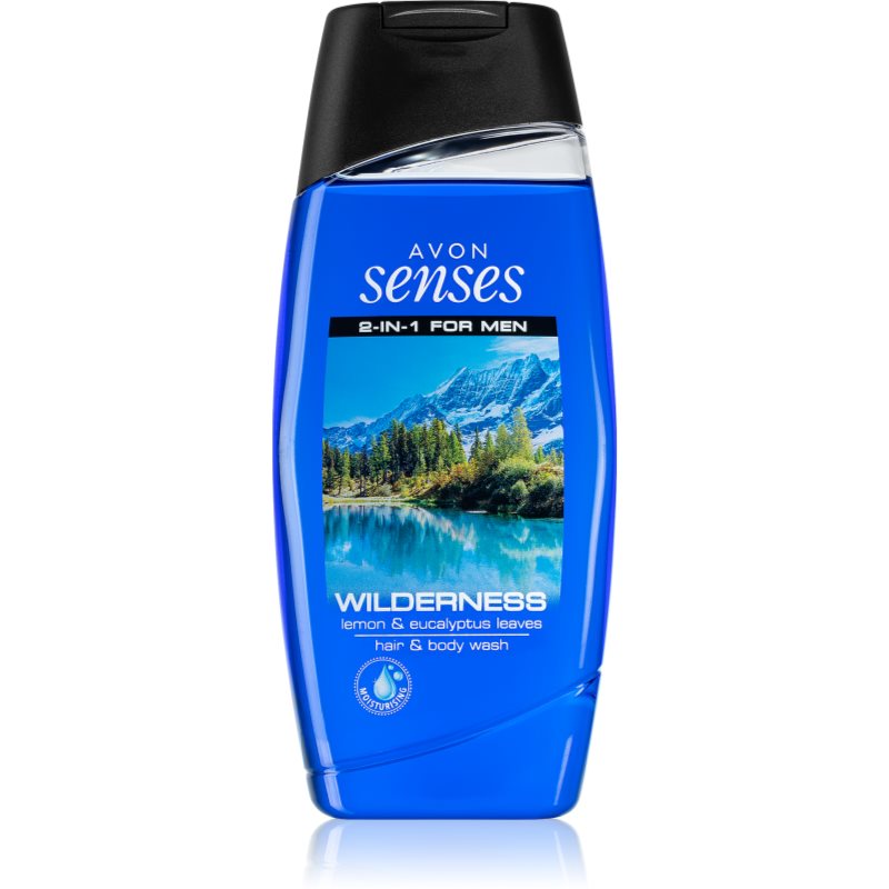 Avon Senses Wilderness sprchový gel a šampon 2 v 1 100 ml
