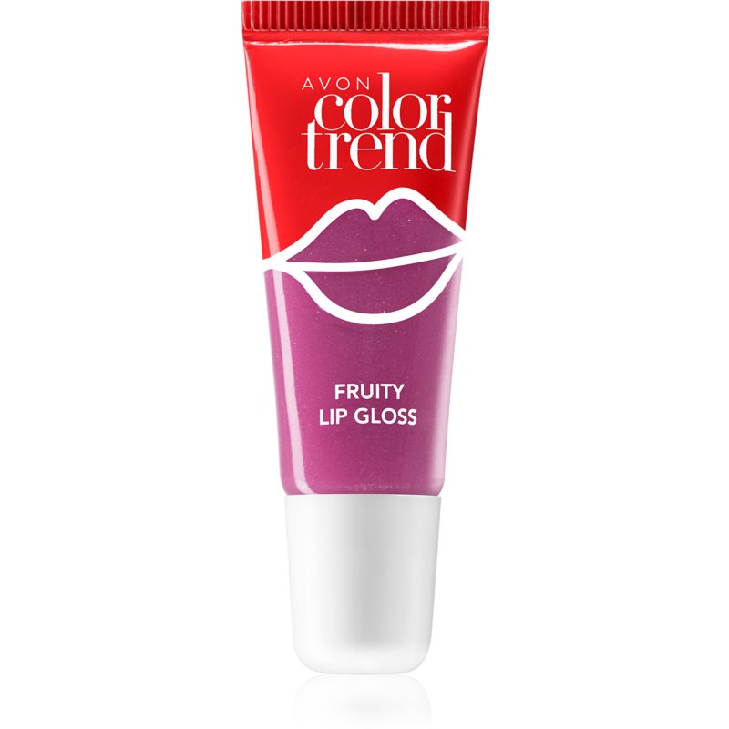 Avon Color Trend Fruity Lips lesk na rty s příchutí odstín Berry 10 ml