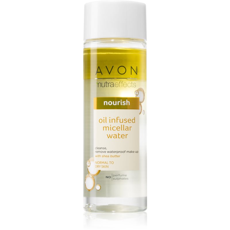 Avon Nutra Effects Nourish dvoufázová micelární voda pro normální až suchou pleť 200 ml Image