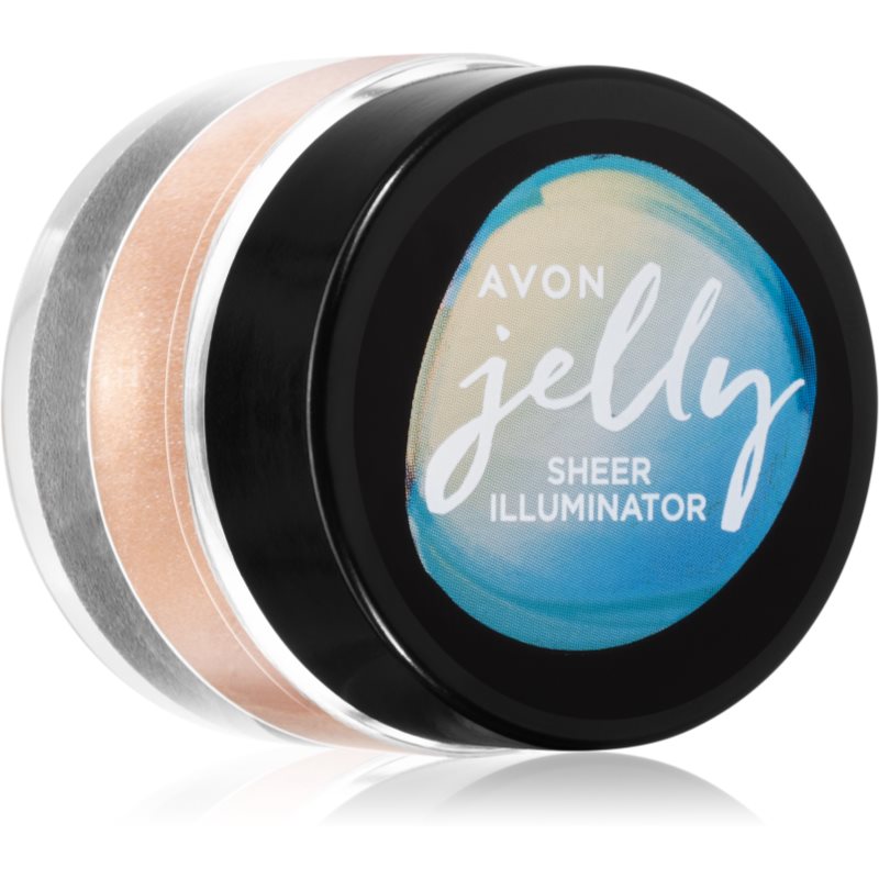 Avon Jelly rozjasňovač na obličej a tělo odstín Opal Glow 10 g