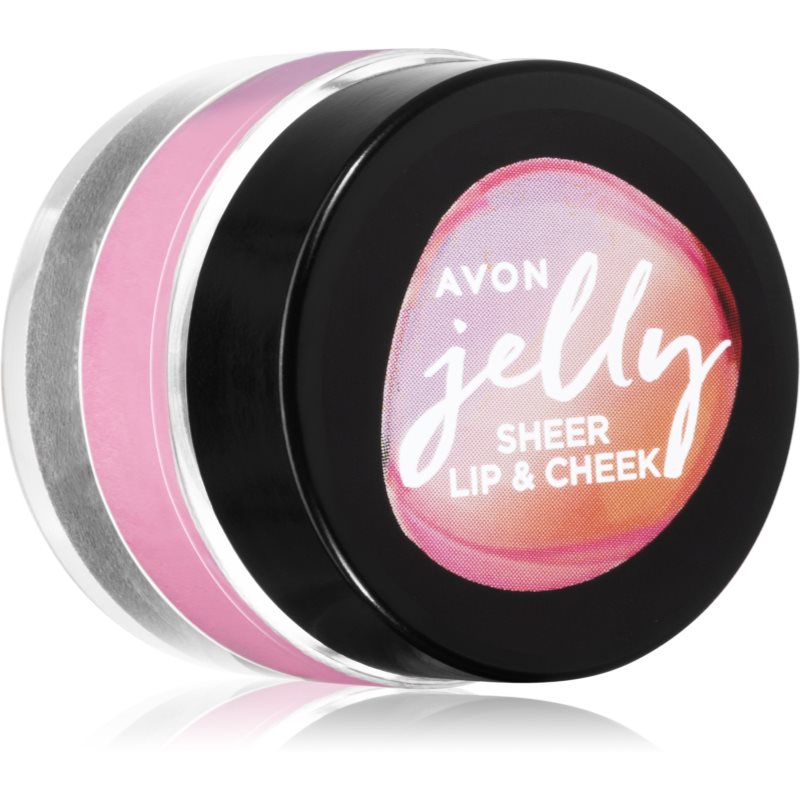 Avon Jelly multifunkční líčidlo na rty a tváře odstín Radiant Rose 5 ml Image