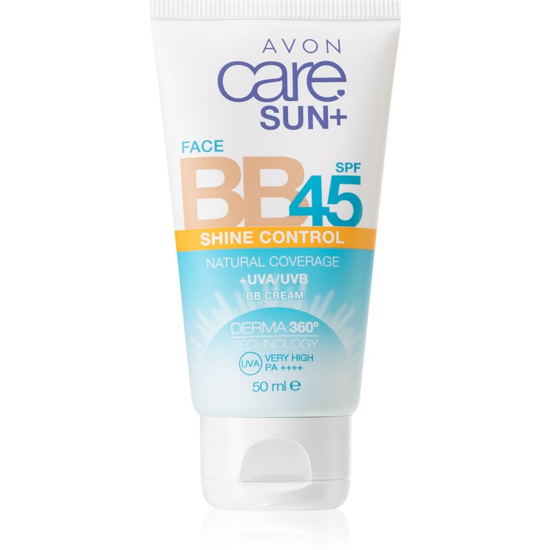 Avon Care Sun + Face BB BB krém pro sjednocení barevného tónu pleti odstín Medium 50 ml Image