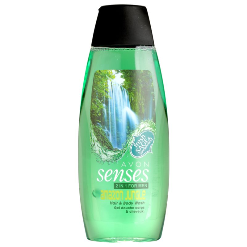Avon Senses Amazon Jungle šampon a sprchový gel 2 v 1 pro muže 500 ml Image