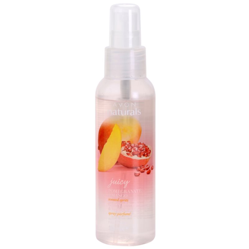 Avon Naturals Fragrance tělový sprej s granátovým jablkem a mangem 100 ml