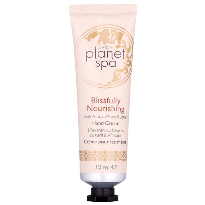 Avon Planet Spa Blissfully Nourishing with Ginger krém na ruce s bambuckým máslem 30 ml Image
