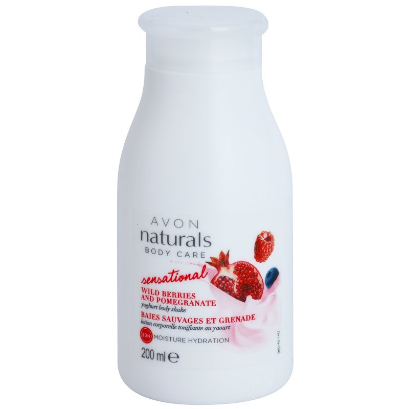 Avon Naturals Body Care Sensational zjemňující tělové mléko s jogurtem 200 ml