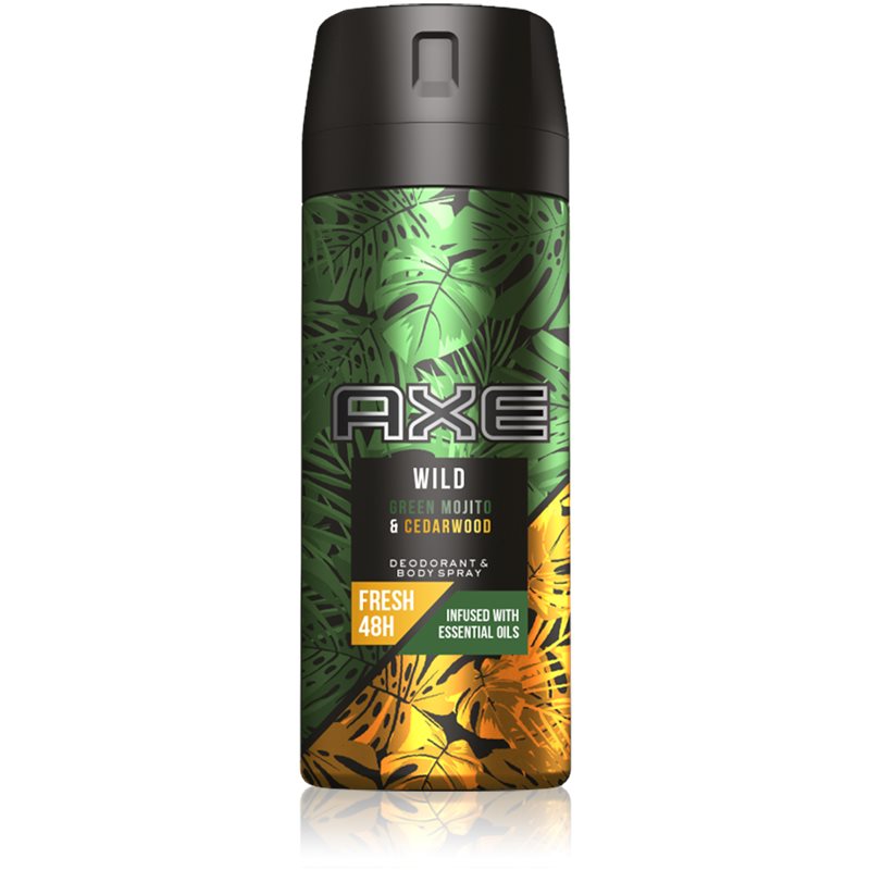 Axe Wild Green Mojito & Cedarwood deodorant a tělový sprej 150 ml