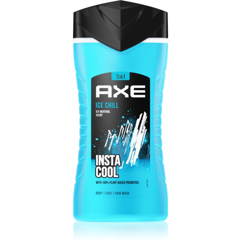 Axe Ice Chill osvěžující sprchový gel 3 v 1 250 ml