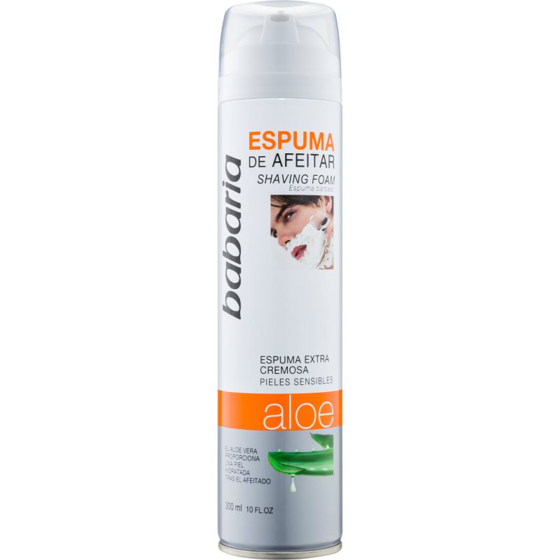 Babaria Aloe Vera espuma de afeitar con aloe vera 300 ml