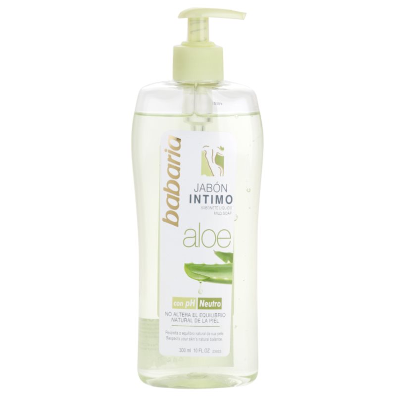 Babaria Aloe Vera dámský sprchový gel pro intimní hygienu s aloe vera 300 ml