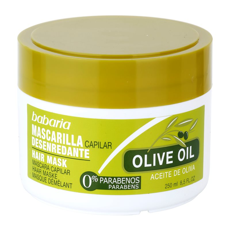 Babaria Olive vyživující maska na vlasy s olivovým olejem 250 ml Image