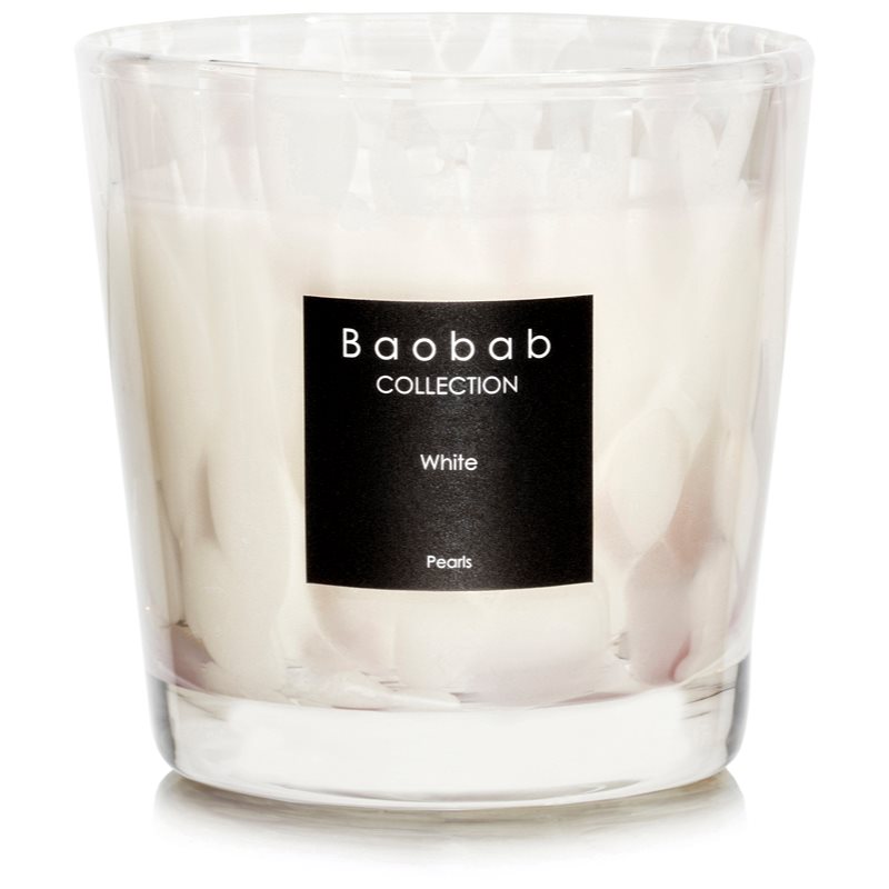 Baobab White Pearls vonná svíčka 8 cm Image