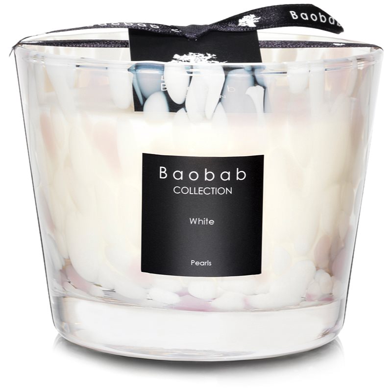 Baobab White Pearls vonná svíčka 10 cm