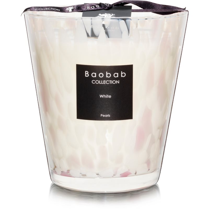Baobab White Pearls vonná svíčka 16 cm Image