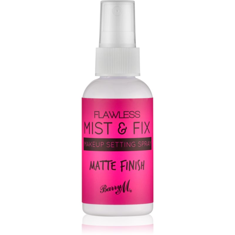 Barry M Flawless Mist & Fix matující fixační sprej na make-up 50 ml