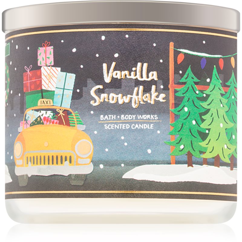 

Bath & Body Works Vanilla Snowflake aроматична свічка