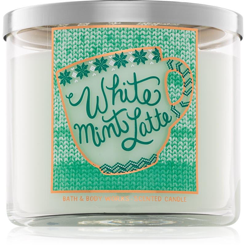 

Bath & Body Works White Mint Latte aроматична свічка І