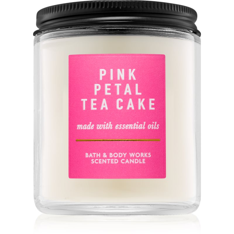 

Bath & Body Works Pink Petal Tea Cake aроматична свічка