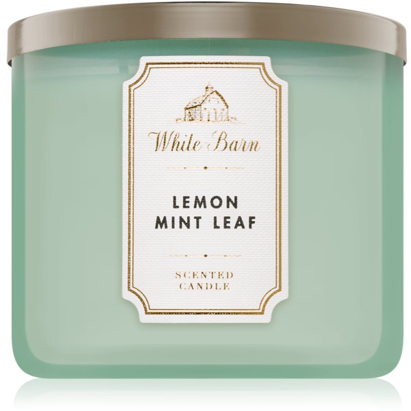 

Bath & Body Works Lemon Mint Leaf aроматична свічка