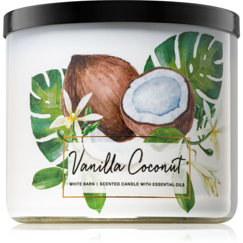 

Bath & Body Works Vanilla Coconut aроматична свічка