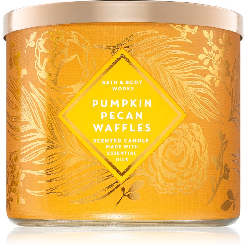 

Bath & Body Works Pumpkin Pecan Waffles aроматична свічка III
