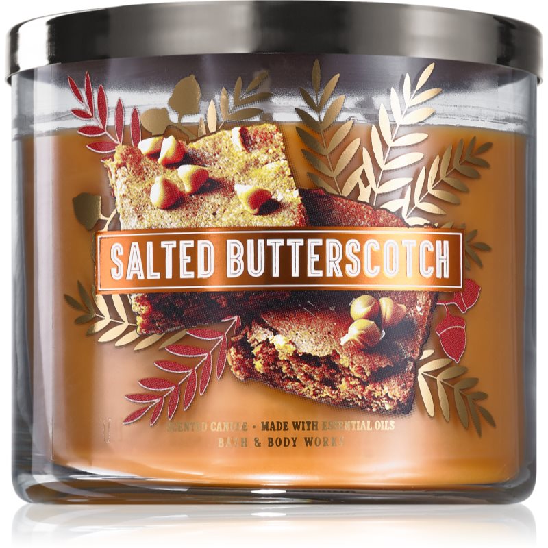 

Bath & Body Works Salted Butterscotch aроматична свічка