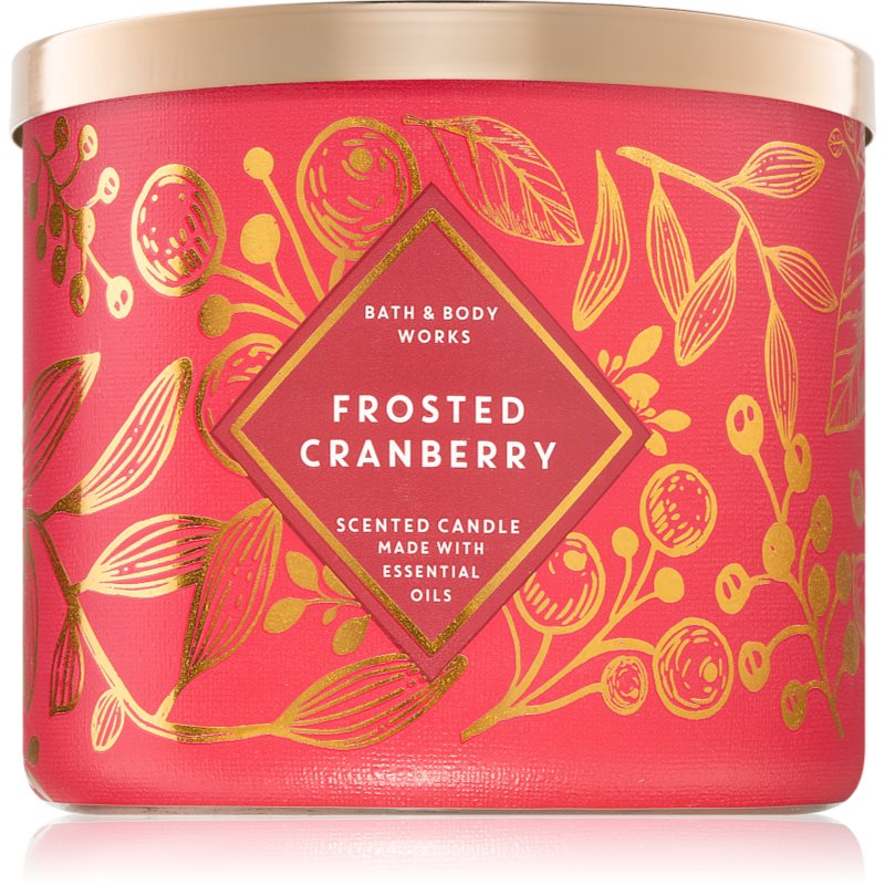 

Bath & Body Works Frosted Cranberry aроматична свічка ІІ