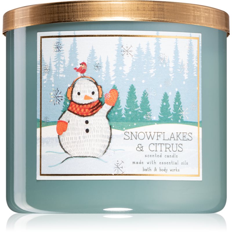 

Bath & Body Works Snowflakes & Citrus aроматична свічка