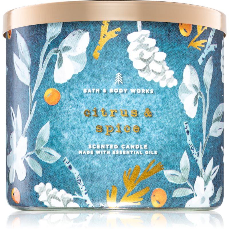 

Bath & Body Works Citrus & Spice aроматична свічка