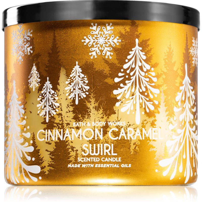 

Bath & Body Works Cinnamon Caramel Swirl aроматична свічка І