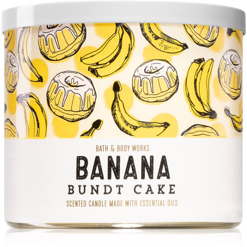 

Bath & Body Works Banana Bundt Cake aроматична свічка