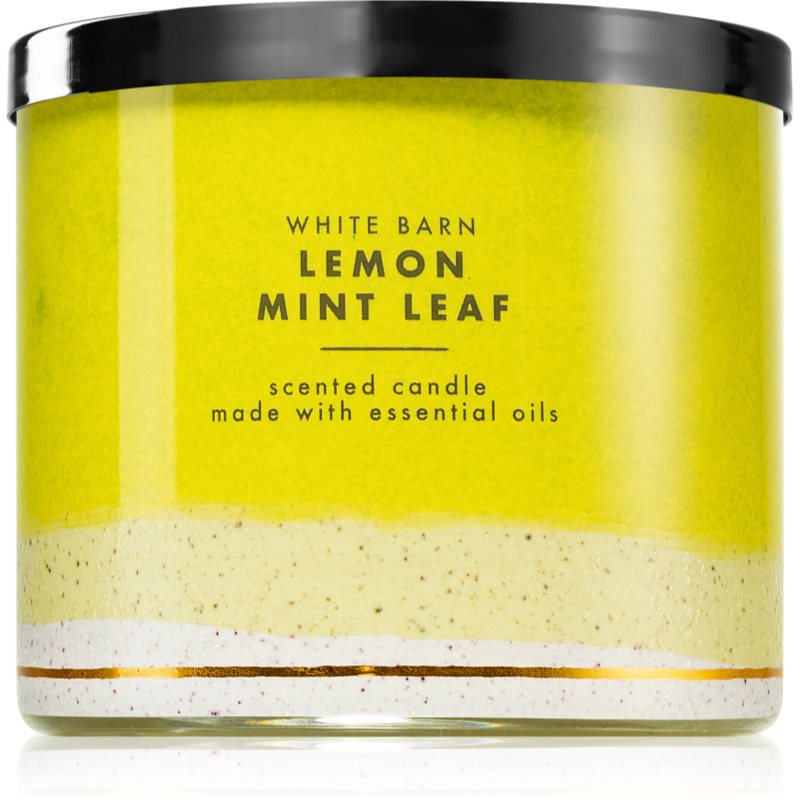 

Bath & Body Works Lemon Mint Leaf aроматична свічка