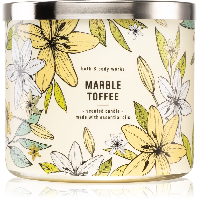 

Bath & Body Works MarbleToffee aроматична свічка І