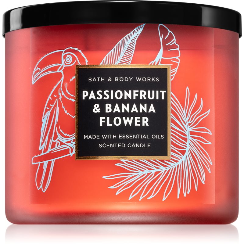 

Bath & Body Works Passionfruit & Banana Flower aроматична свічка