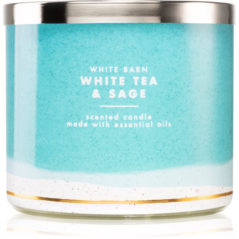 

Bath & Body Works White Tea & Sage aроматична свічка