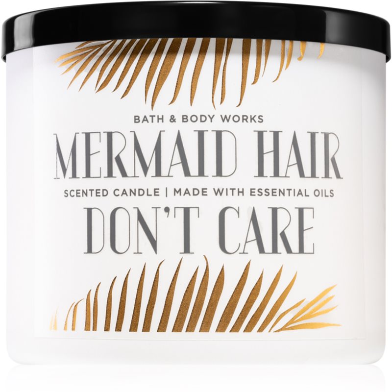 Bath & Body Works Mermaid Hair Don't Care vonná svíčka s esenciálními oleji I. 411 g Image