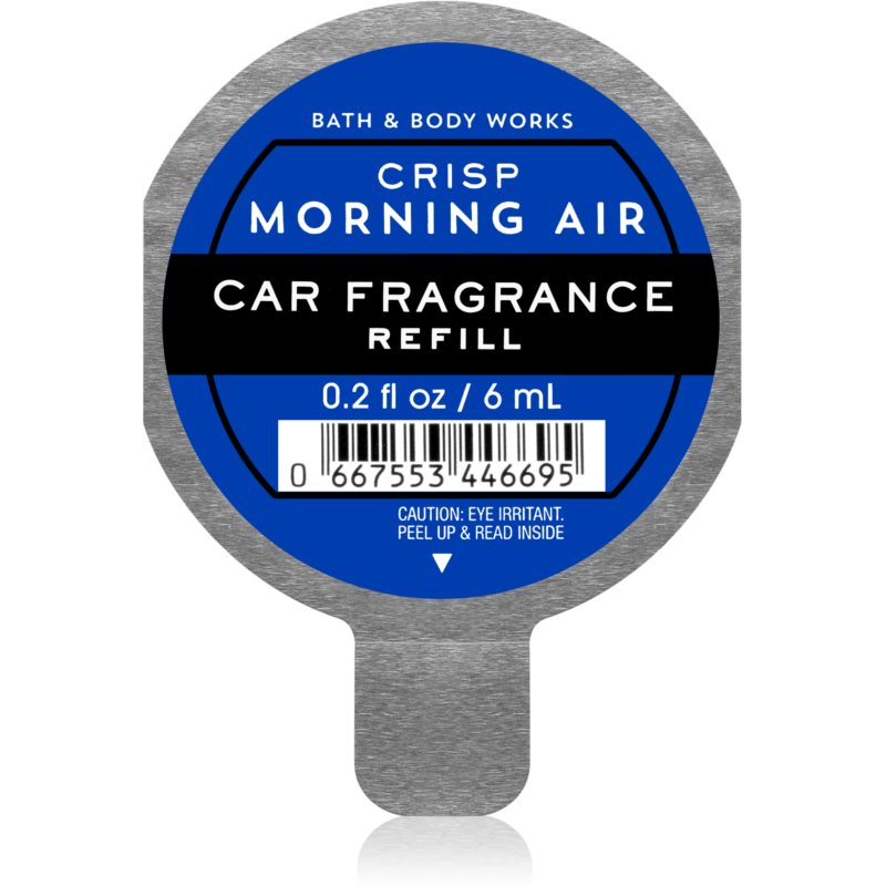 Bath & Body Works Crisp Morning Air vůně do auta náhradní náplň 6 ml
